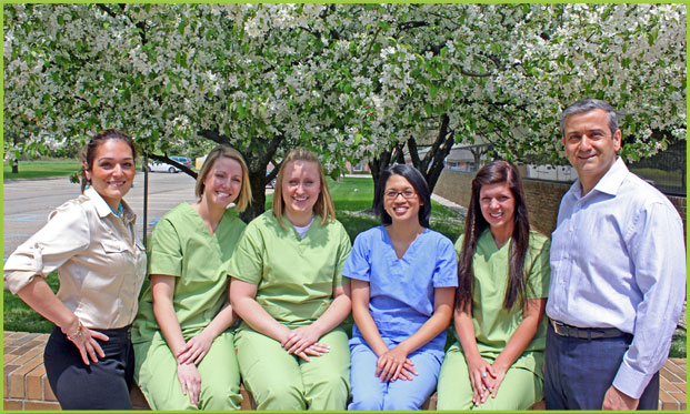 Our staff of dental assistants and dentist in Commerce Township, MI